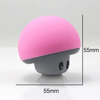 Best Promotion Gifts Carton Small Mushroom Head Bluetooth Speaker Hand Free Custom Speaker - ANKUX.COM