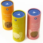 cardboard cylinder for food packaging snack cookies
