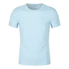 2019 Wholesale photographer blank v neck t shirts logo print custom