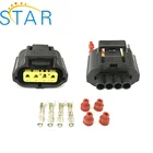 Automotive 4 pin female Waterproof Connector AMP/TYCO 4 way Electronic Plug 184140-1