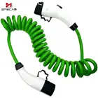 Electric car hot sale 240V Model 3 to home use 32A type1 to type 2 ev charge controller