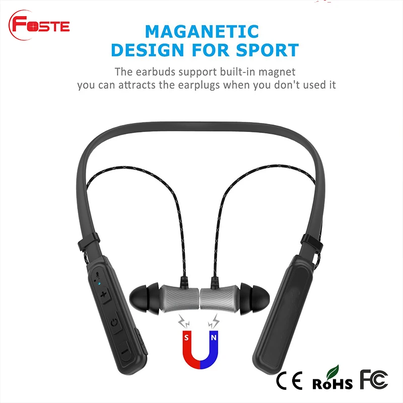 China Supplier Best Price Bluetooth Sports Headset Csr 8635 Bluetooth Neckband Wireless Headphone For Iphone X - ANKUX.COM