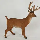 Wholesale Handcrafted Polyresin Nature Deer Sculpture, High Quality Resin Nature Animal Elk Statue