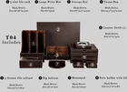 Leather Desktop Office Accessories Supplies Desk Set