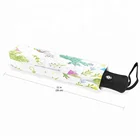 Bright Colored Chromed Plated Metal Frame Rubber Handle Auto Open Fold Umbrella