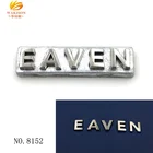 Custom metal brand name letter logo for leather bags in Guangzhou