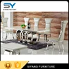 zip lock bag packed round legs dinign table for decoration