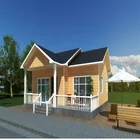 prefabricated light steel structure warehouse/prefabricated house villa