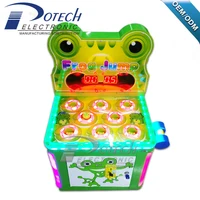 Coin Operated Frog Hitting Kids Arcade