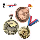 Promotion souvenir running sport folk art metal medal