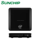 Sunchip New products 2GB 32GB set top box dual band wifi Win10 intel X5 Z8350 mini pc with OEM service