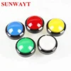 Hot Sale 60mm Dome Shape Round Illuminated Push Button for Vending machine