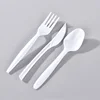 High End Inflight Eco-Friendly Disposable Cutlery Pack PP Plastic Cutlery