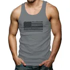 Custom Breathable Cotton Fitness Mens Sports Gym Wholesale Blank Tank Top In Bulk