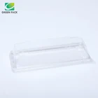 Supply from Chinese manufacturers disposable transparent food plastic sushi tray container