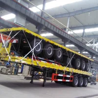 Platform Trailer Flatbed Semi Trailers For