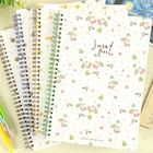 School Supplier Custom Logo Notebook Fruit Cover B5 Spiral Coil Notebook Student Diary Notepad
