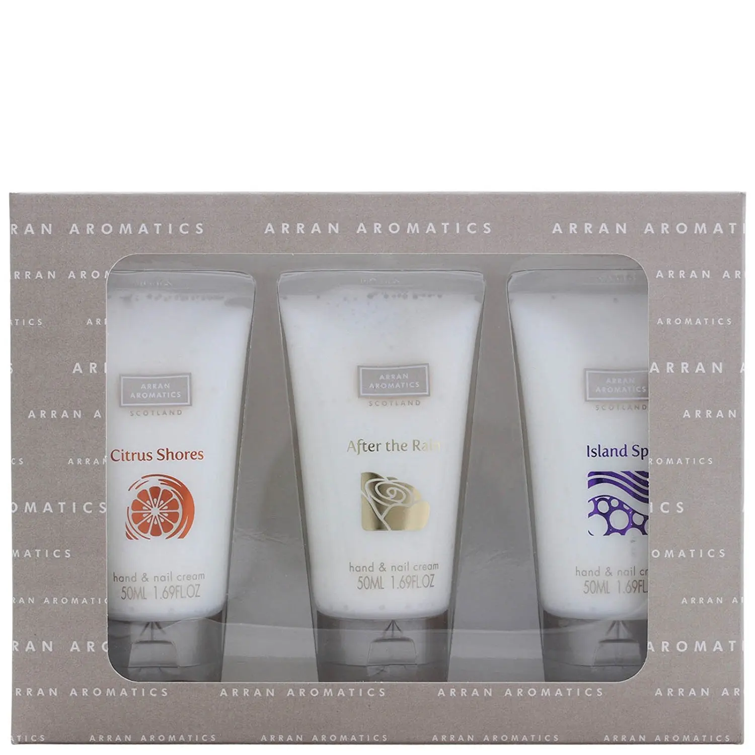 gift set by arran aromatics treat your hands: after the rain