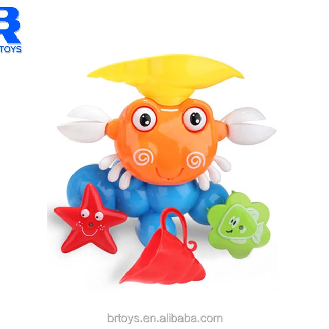 funny cartoon crab baby shower gifts toys for fun with astm