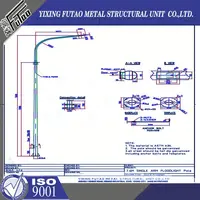 High Quality Galvanized Decorative Solar Power