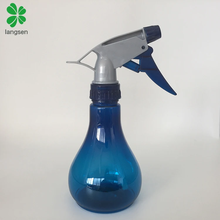 250ml 8oz drop shape hand trigger spray bottle