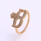 11949-Xuping Elegant mask shape charm ring wedding