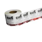 Cheap private adhesive bottle gold foil custom wine label printing
