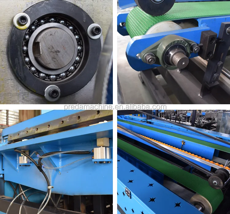 China supplier air duct making machine HAVC ducting auto duct line 5