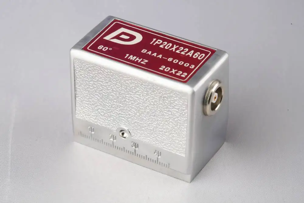 DOPPLER NDT ultrasonic transducer angle beam probe, View ultrasonic