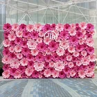 Wholesale high quality wedding party decoration artificial giant paper flower wall backdrops