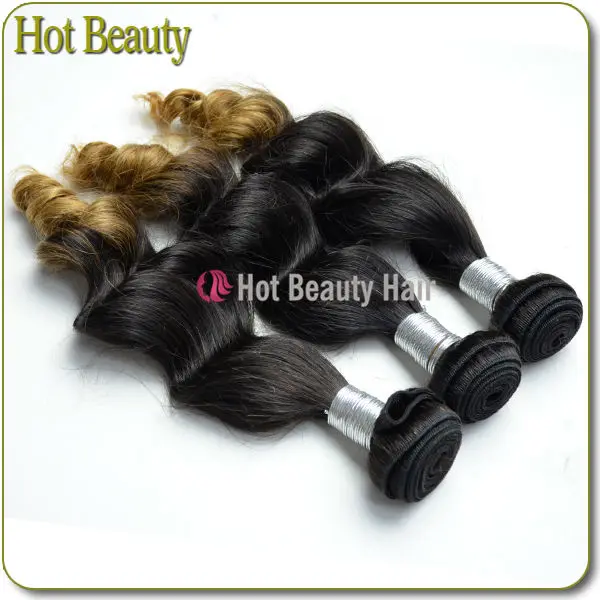 Unprocessed cheap price ombre hair B braiding hair bundles