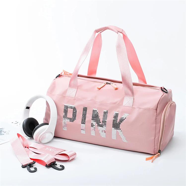 travel duffle bag with logo
