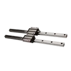 Double axis linear roller motion guide bearings