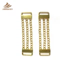 Fashion Designs Zinc Alloy Metal Chain With Gold Color