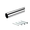 Quality wardrobe fittings wardrobe tube steel chromed tube for clothes