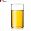 400ml straight sided clear borosilicate drinking glass cup