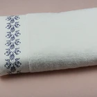 100% cotton embroidery Plain towel gift towel hotel towel