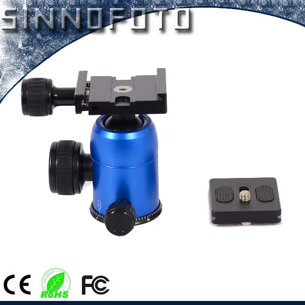 Durable elegant wholesale bright in color SINNOFOTO fitted camera manufacturers professional mini ball head