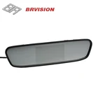 Car rear-view system with 7.0 inch panel mirror monitor & waterproof wide view angle bullet camera