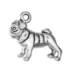 Metal Alloy Jewelry Accessories Chinese Alibaba Wholesale Pug Dog Charm & Pendant