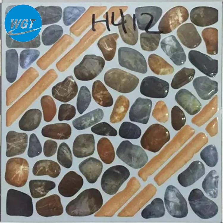 40x40 Ceramic cobblestone non-slip balcony floor tiles