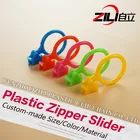 Zipper Zippers New Zipper New Design Fashion Runner Plastic Zipper Puller Made In China