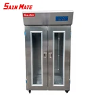 Bread oven electric fermentation proofer double door industrial bread making machines proofer with humidifier