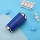 Tumbler Vacuum Designed Powder Coating Stainless Steel Tumbler 20OZ Vacuum Insulated Cups With Lids