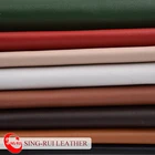 Embossed Nappa Leather Nappa Grain Colorful Shoe Microfiber Leather for Shoes Factory Price