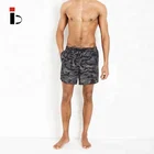 Summer cool quick dry mens camo beach board shorts for swim