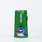 Transparent clear spout pouch bag for liquid standing laminated packaging pouch with spout