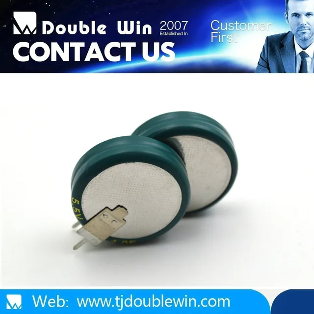 Coin V-Type super high power farad capacitor 0.1f 5.5v 11.5*12.5*5