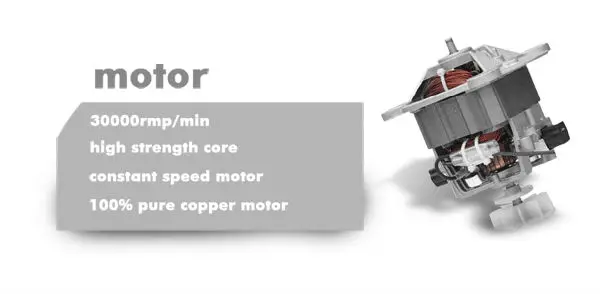 New high-speed motor blender glass cup