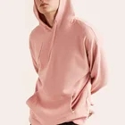 XS-XXXL Mens Heavy Fleece Pullover Oversized Drop Shoulder Hoodies